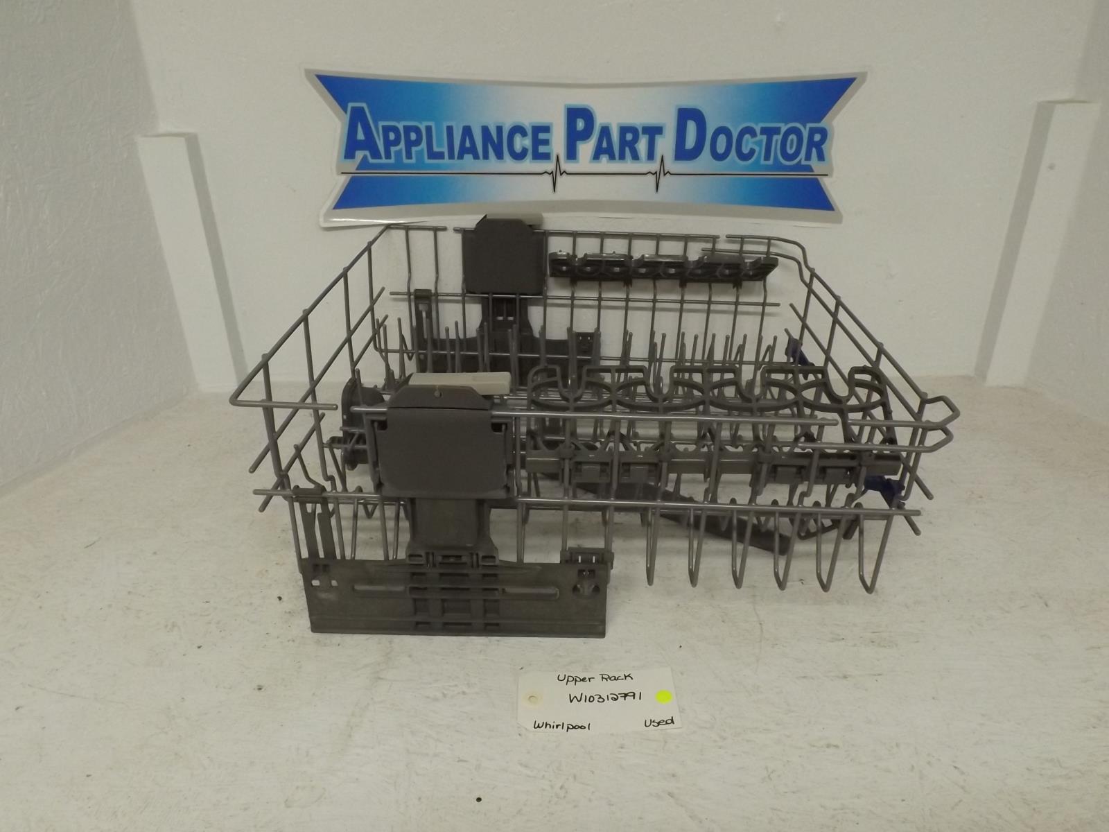 Whirlpool Dishwasher W10312791 Upper Rack Used Whirlpool Dishwasher W10312791 Upper Rack Used
